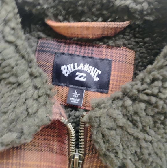 BILLABONG NEW Barlow Sherpa Lined Jacket - Picture 12 of 14